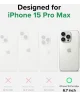 Ringke Onyx Design Apple iPhone 15 Pro Max Hoesje Flexibel TPU Paint