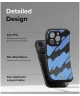 Ringke Onyx Design Apple iPhone 15 Pro Max Hoesje Flexibel TPU Brush