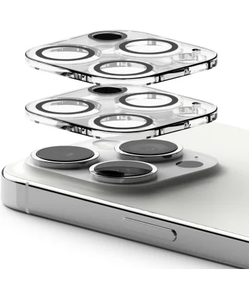 Ringke Apple iPhone 15 Pro Max Camera Protector Glas (2-Pack) Screen Protectors