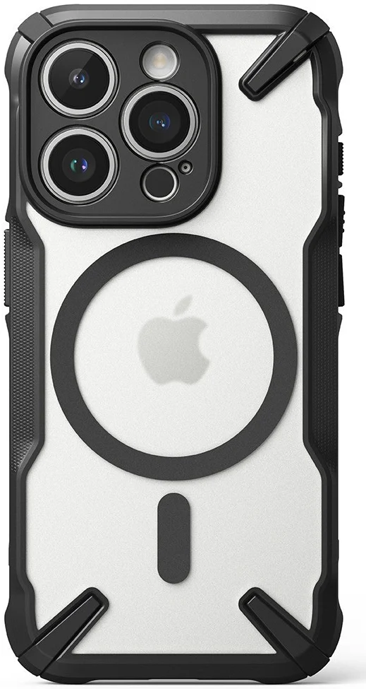 Ringke Fusion X Magnetic Apple iPhone 15 Pro Hoesje MagSafe Zwart afbeelding 13