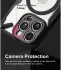 Ringke Fusion X Magnetic Apple iPhone 15 Pro Hoesje MagSafe Zwart afbeelding 5