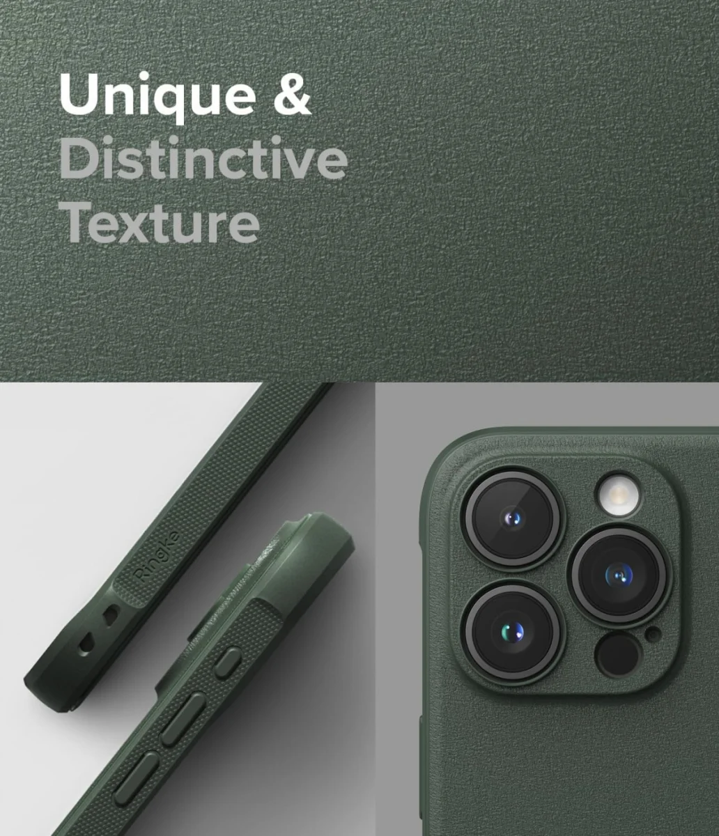 Ringke Onyx Apple iPhone 15 Pro Hoesje Flexibel TPU Back Cover Groen afbeelding 5