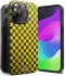 Ringke Onyx Design iPhone 15 Pro Hoesje Flexibel TPU Checkerboard afbeelding 11