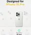 Ringke Onyx Design iPhone 15 Pro Hoesje Flexibel TPU Checkerboard afbeelding 6