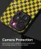 Ringke Onyx Design iPhone 15 Pro Hoesje Flexibel TPU Checkerboard afbeelding 8