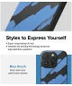 Ringke Onyx Design iPhone 15 Pro Hoesje Flexibel TPU Brush