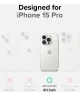 Ringke Fusion Bold Apple iPhone 15 Pro Hoesje Back Cover Grijs