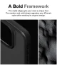 Ringke Fusion Bold Apple iPhone 15 Pro Hoesje Back Cover Matte Zwart
