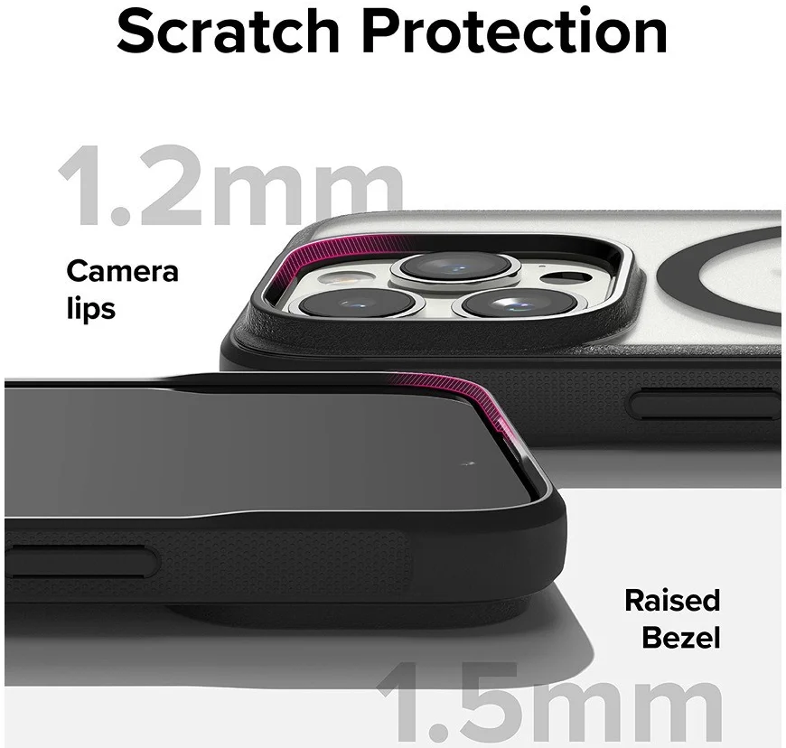 Ringke Fusion Bold Magnetic Apple iPhone 15 Pro Hoesje MagSafe Zwart afbeelding 11