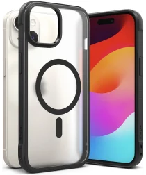 Ringke Fusion Bold Magnetic Apple iPhone 15 Plus Hoesje MagSafe Zwart afbeelding