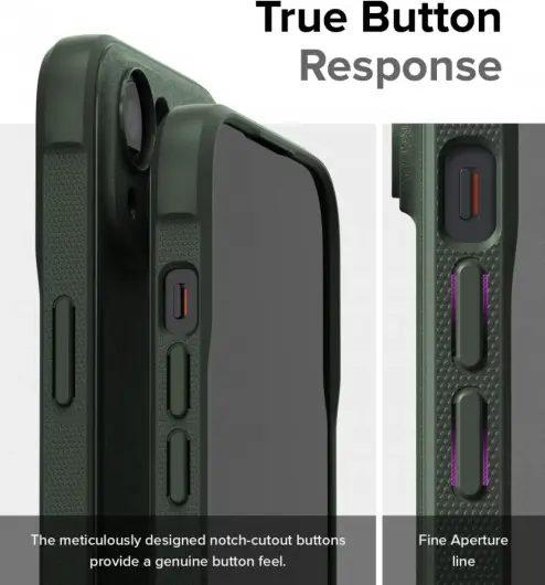 Ringke Onyx Apple iPhone 15 Hoesje Flexibel TPU Back Cover Groen afbeelding 10