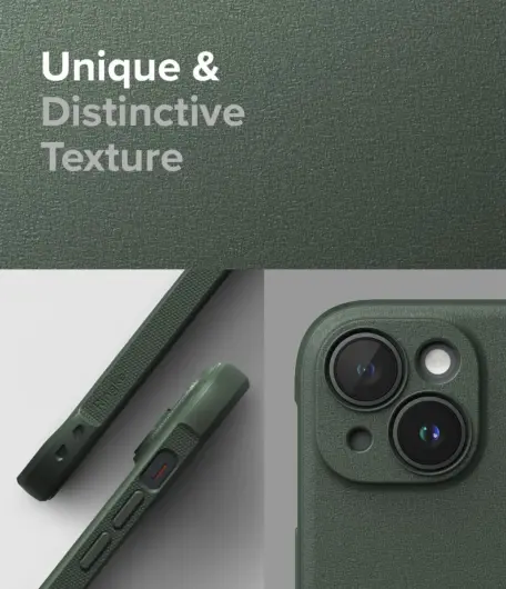 Ringke Onyx Apple iPhone 15 Hoesje Flexibel TPU Back Cover Groen afbeelding 4