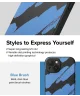 Ringke Onyx Design Apple iPhone 15 Hoesje Flexibel TPU Brush