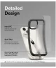 Ringke Fusion Bold Apple iPhone 15 Hoesje Back Cover Matte Zwart