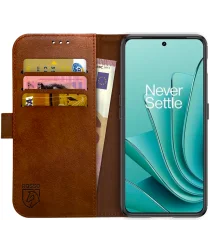 Rosso Element OnePlus Nord 3 Hoesje Book Case Wallet Bruin