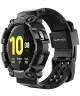 SUPCASE UB Pro Samsung Galaxy Watch 6/5/4 44MM Hoesje met Bandje Zwart