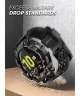 SUPCASE UB Pro Samsung Galaxy Watch 6/5/4 44MM Hoesje met Bandje Zwart