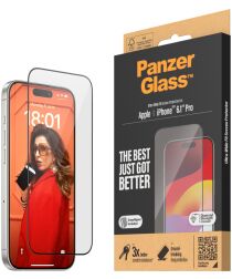 PanzerGlass Ultra-Wide Apple iPhone 15 Pro Protector EasyAligner