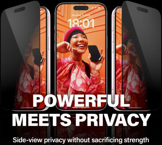 PanzerGlass Ultra-Wide Apple iPhone 15 Privacy Glass EasyAligner afbeelding 3