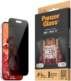 PanzerGlass Ultra-Wide Apple iPhone 15 Privacy Glass EasyAligner