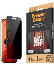 PanzerGlass Ultra-Wide Apple iPhone 15 Pro Privacy Glass EasyAligner