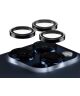 PanzerGlass iPhone 15 Pro / 15 Pro Max Camera Protector Metaal Zwart