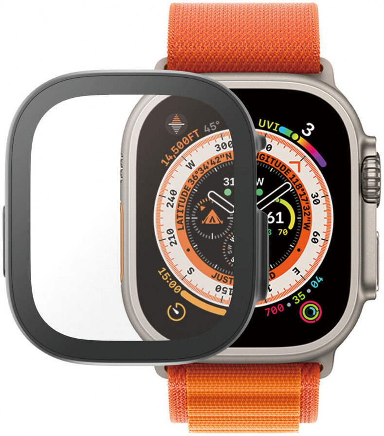 PanzerGlass Full Body Protect D3O Apple Watch Ultra / Ultra 2 Hoesje Zwart afbeelding 3