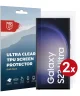 Rosso Samsung Galaxy S23 Ultra Screen Protector Ultra Clear Duo Pack