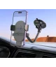 Hoco H20 360° Verstelbare Dashboard/Raam Telefoonhouder Auto Zwart