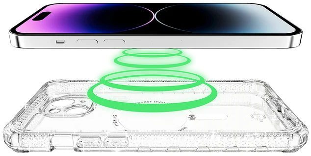 ITSKINS Supreme R Apple iPhone 15 Hoesje MagSafe Transparant afbeelding 4