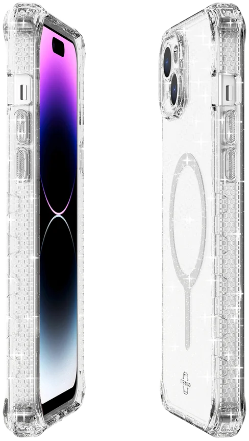 ITSKINS Supreme R Apple iPhone 15 Hoesje MagSafe Transparant afbeelding 5