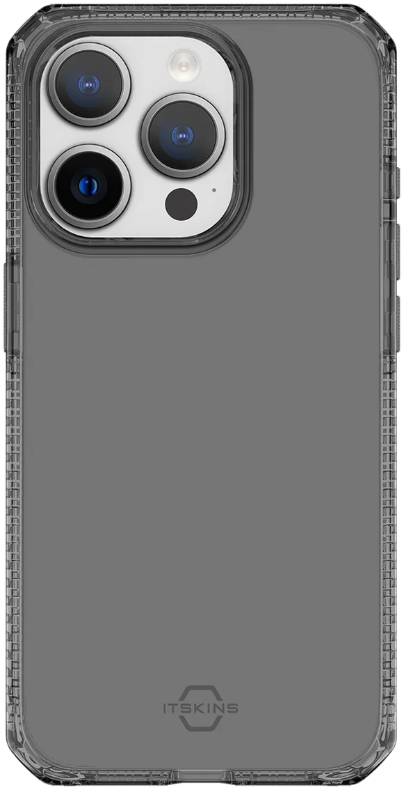 ITSKINS Spectrum R Clear Apple iPhone 15 Pro Max Hoesje Zwart afbeelding 1