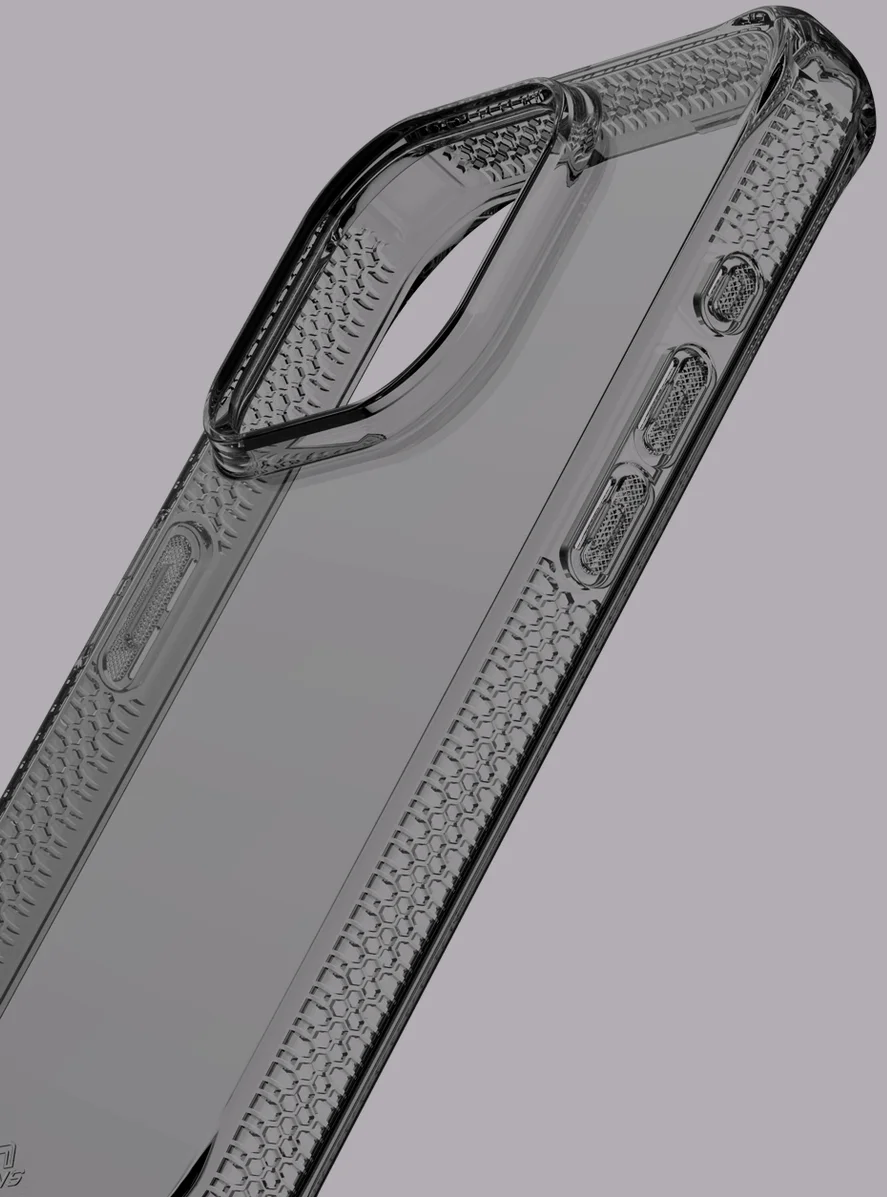 ITSKINS Spectrum R Clear Apple iPhone 15 Pro Max Hoesje Zwart afbeelding 3