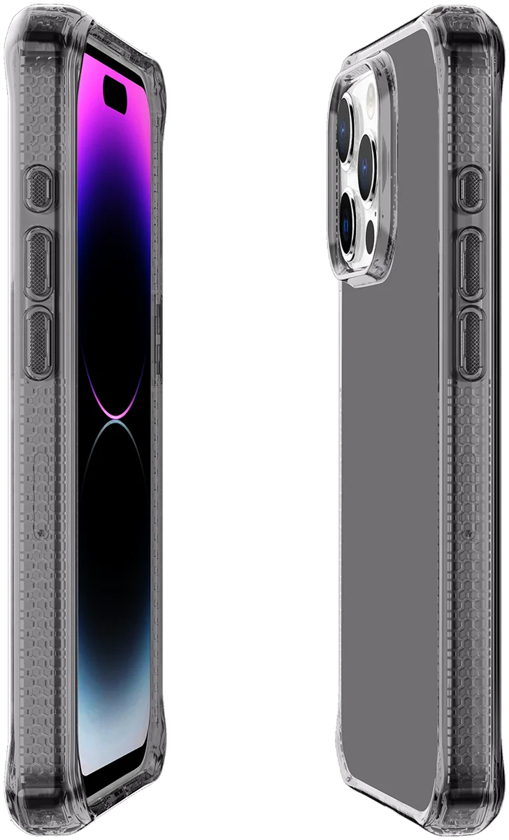 ITSKINS Spectrum R Clear Apple iPhone 15 Pro Max Hoesje Zwart afbeelding 5