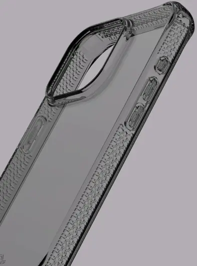 ITSKINS Spectrum R Clear Apple iPhone 15 Pro Max Hoesje Zwart afbeelding 3
