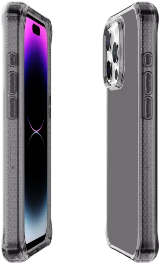 ITSKINS Spectrum R Clear Apple iPhone 15 Pro Max Hoesje Zwart afbeelding 5