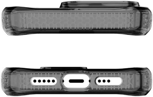 ITSKINS Spectrum R Clear Apple iPhone 15 Pro Max Hoesje Zwart afbeelding 6