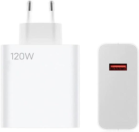 Originele Xiaomi 120W USB-A Adapter met USB-C Kabel 1 Meter 6A Wit afbeelding 2