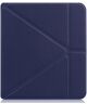 Kobo Libra 2 Hoes Origami Book Case met Standaard Blauw