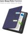Kobo Libra 2 Hoes Origami Book Case met Standaard Blauw afbeelding 7