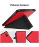 Kobo Libra 2 Hoes Origami Book Case met Standaard Rood