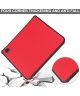 Kobo Libra 2 Hoes Origami Book Case met Standaard Rood