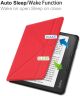 Kobo Libra 2 Hoes Origami Book Case met Standaard Rood