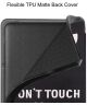 Kobo Libra 2 Hoes Origami Book Case met Standaard Don't Touch Print