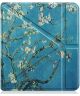 Kobo Libra 2 Hoes Origami Book Case met Standaard Flower Print