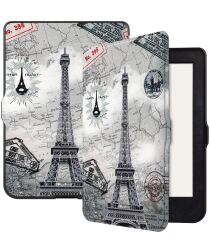 Kobo Nia eReader 6-inch (2020) Hoesje Book Case Eiffeltoren Print