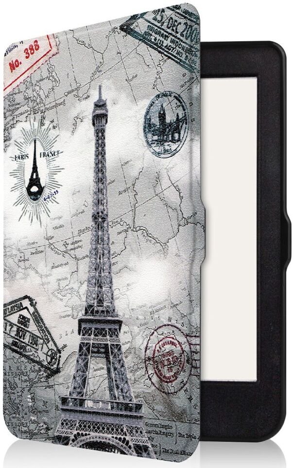 Kobo Nia eReader 6-inch (2020) Hoesje Book Case Eiffeltoren Print afbeelding 2