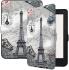 Kobo Nia eReader 6-inch (2020) Hoesje Book Case Eiffeltoren Print afbeelding 1