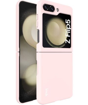 Imak JS-2 Samsung Galaxy Z Flip 5 Hoesje Hard Plastic Back Cover Roze Hoesjes