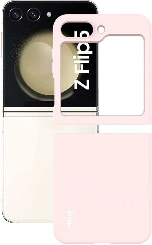 Imak JS-2 Samsung Galaxy Z Flip 5 Hoesje Hard Plastic Back Cover Roze afbeelding 4